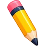 Icon 3D Bút chì